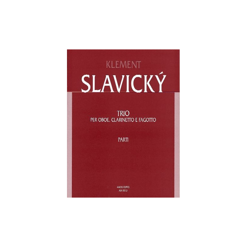 Trio pro hoboj, klarinet a fagot - Slavický Klement Trio pro hoboj, klarinet a fagot - Slavický Klement