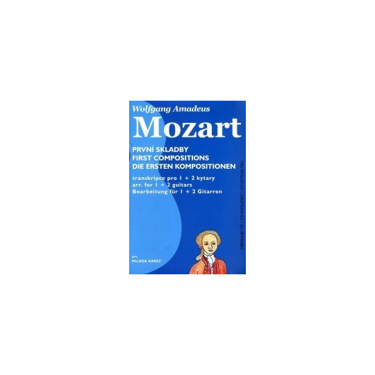 První skladby + CD - Mozart W. A.