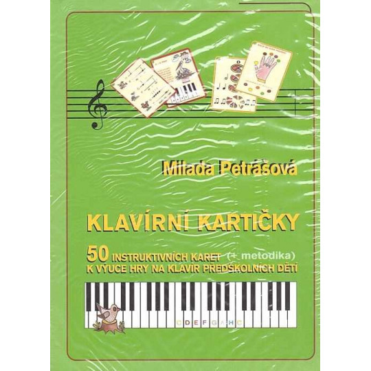 Klavírní kartičky - Petrášová Milada