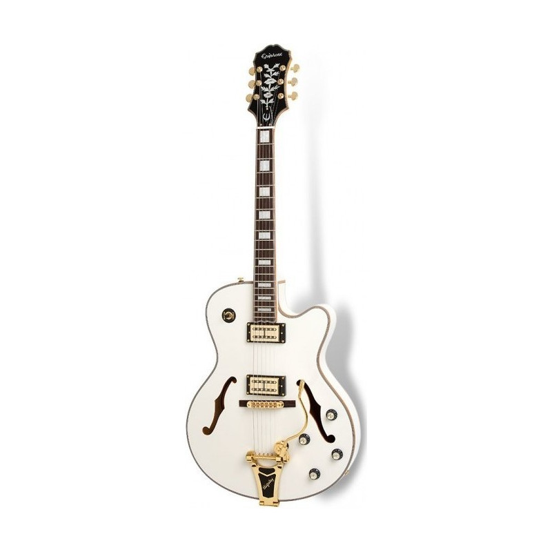 Epiphone EMPEROR SWINGSTER White Royale (SwingBuckers™ w/Series/Par.) PEARL WHITE