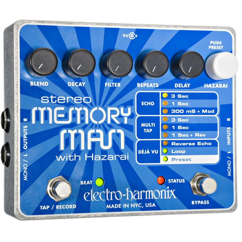 ELECTRO-HARMONIX Stereo Memory Man With Hazarai ELECTRO-HARMONIX Stereo Memory Man With Hazarai