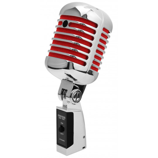Pronomic DM66 Elvis - dynamický mikrofon - červený