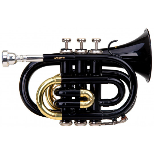 C. Cantabile Bb Kapesní trumpeta, černá
