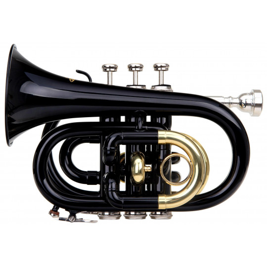 C. Cantabile Bb Kapesní trumpeta, černá