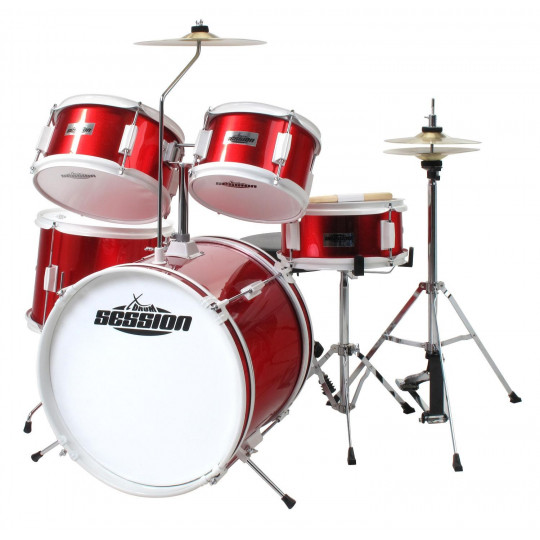 XDrum Junior Standard bicí souprava - červená