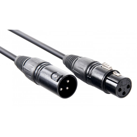 Pronomic XFXM-1 kabel XLR-XLR 1m mikrofoní