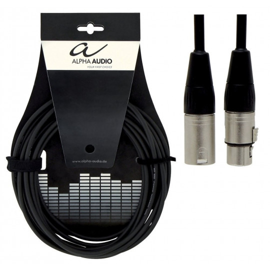 Alpha Audio Pro Line Mic XLR(female) - XLR(male) 9m