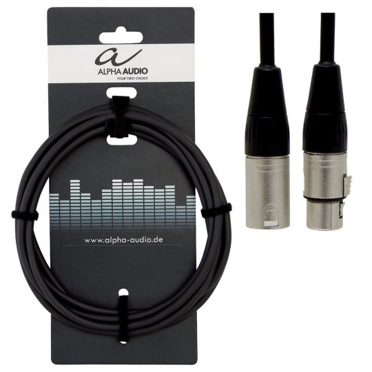 Alpha Audio Pro Line Mic XLR(female) - XLR(male) 9m