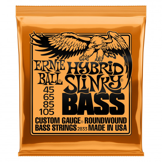 Ernie Ball EB2833 - Hybrid Slinky Bass Nickel Wound