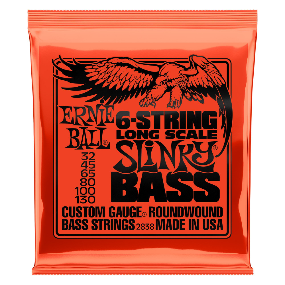Ernie Ball 2838 6string Slinky Bass Long Scale Nickel Wound .032