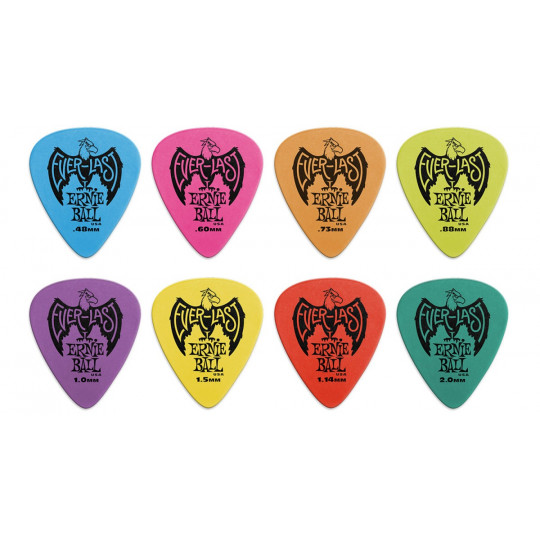 Ernie Ball Everlast Picks Blue .48mm - kytarová trsátka 1ks