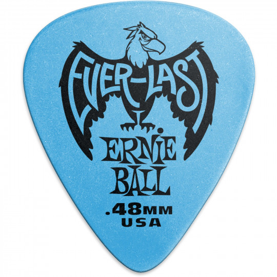 Ernie Ball Everlast Picks Blue .48 mm