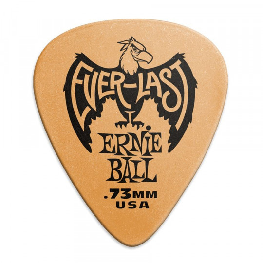 Ernie Ball Everlast Picks Orange .73 mm