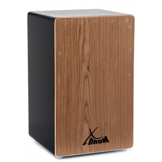 XDrum Cajon Primero Bass Port Black/Walnut s obalem