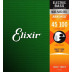 Elixir sada 4 strun pro elektrickou baskytaru; .045" - .100"; NanoWeb coating.