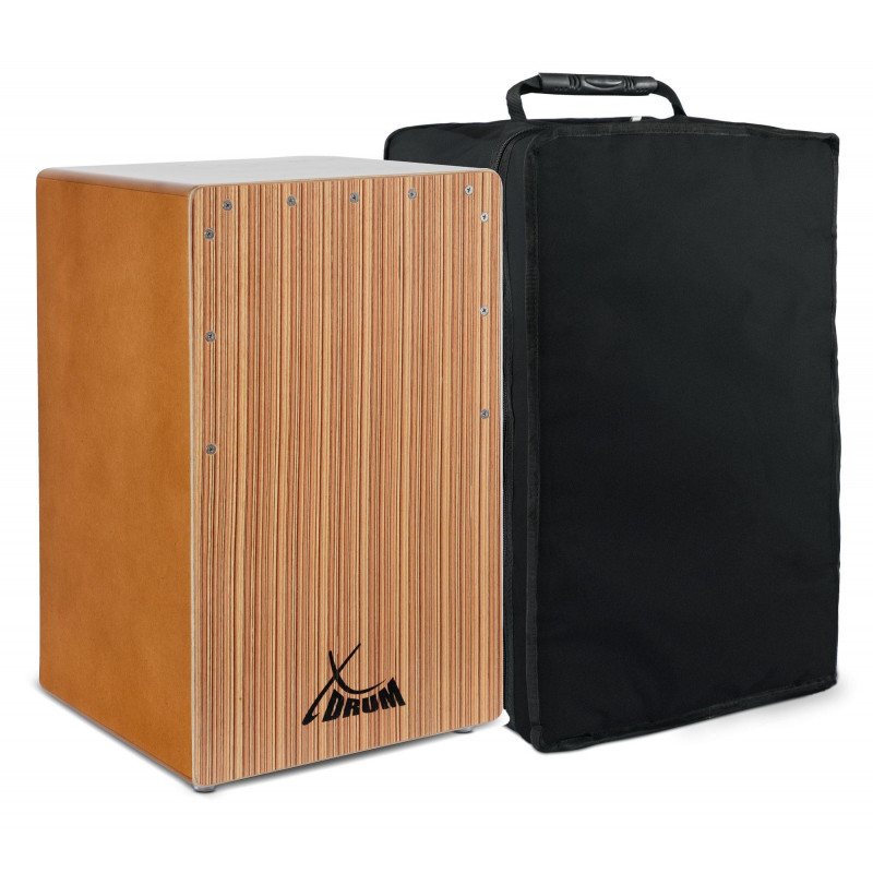 XDrum Cajon Primero  Bass Port Walnut / Zebra s obalem