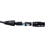Pronomic Stage XFJ-2.5 mikrofonní - propojovací kabel XLR-jack 2,5 m, černý