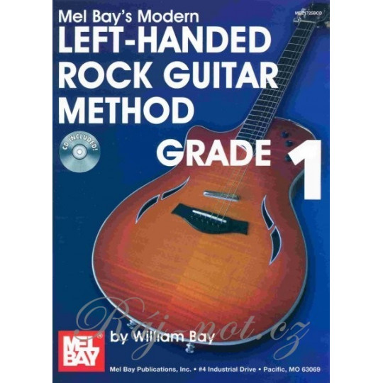 Left Handed Rock Guitar Method 1 + CD