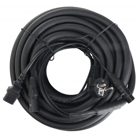 Pronomic EUIECX-15 hybridní kabel EURO + XLR/XLR 15 m