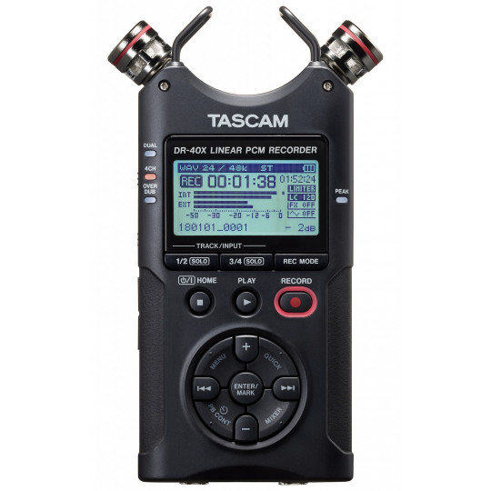 Tascam DR-40X čtyřkanálový přenosný rekordér