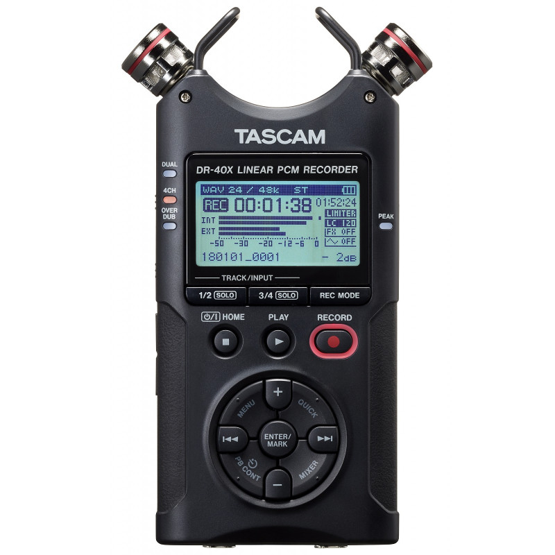 Tascam DR-40X čtyřkanálový přenosný rekordér