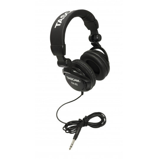 Tascam TH-02 black uzavřená stereo sluchátka
