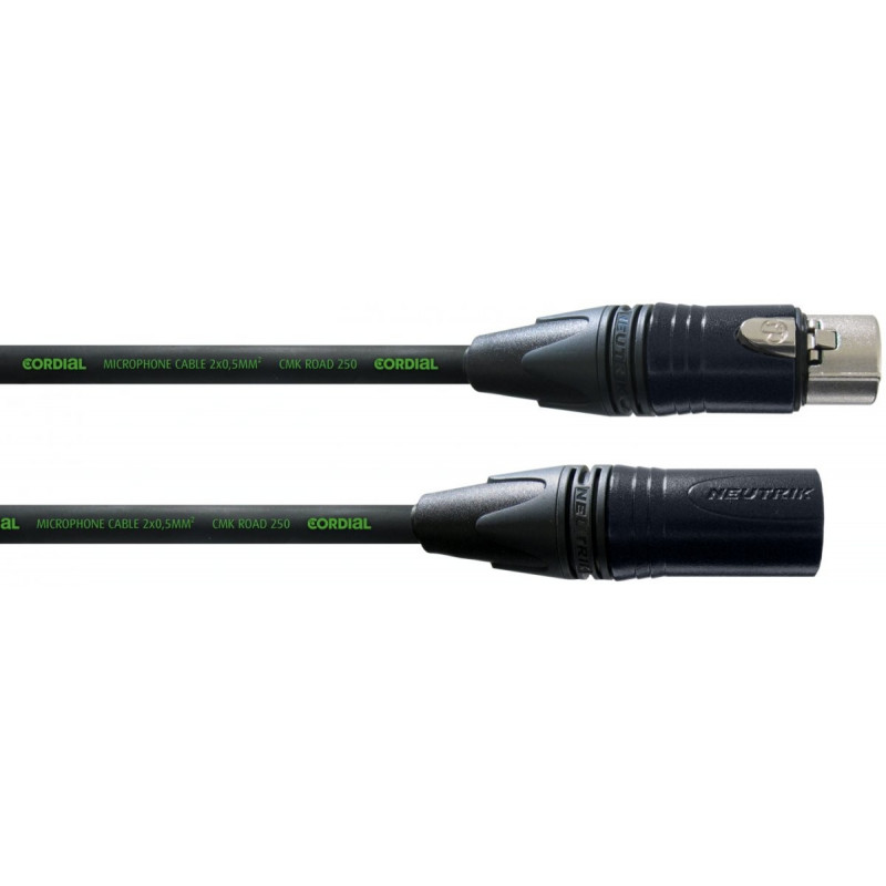 Cordial CRM 5 FM-Black mikrofonní kabel XLR 5 m Cordial CRM 5 FM-Black mikrofonní kabel XLR 5 m