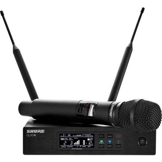 SHURE QLXD24E/SM87 - QLX-D přijímač s ručním mikrofonem SM87