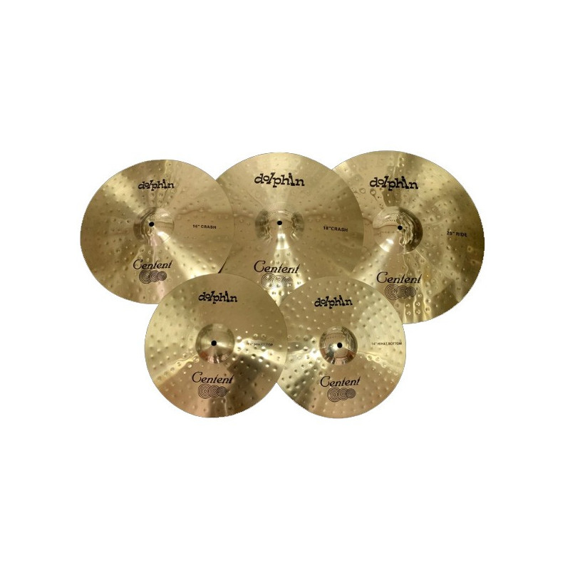 Centent Brass Cymbals Set