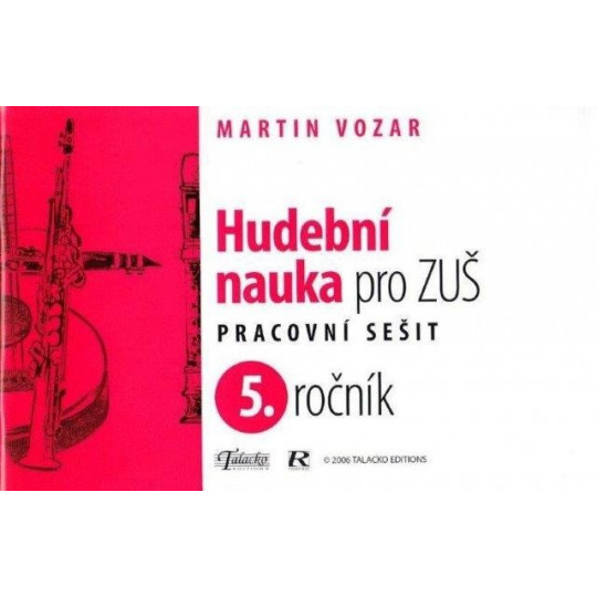 Hudební nauka pro ZUŠ 5. ročník - Martin Vozar