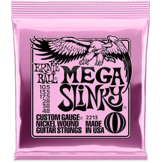 Ernie Ball 2213 Mega Slinky 10.5 / 48 struny pro elektrickou kytaru