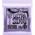 Struny na elektrickou kytaru Ernie Ball Ultray Slinky .010-.048. Nová kombinace populárních Ernie Ball Slinky strun. Ultra Slinky kombinují kalibrace Regular Slinky a Power Slinky, tedy lehčí hru s těžším low endovým tónem.