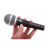 Pronomic DM-58 dynamický mikrofon s vypínačem a držákem