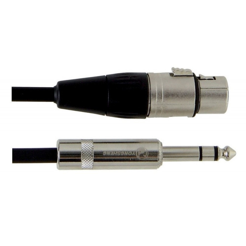 Alpha Audio kabel XLR Ona - Jack 6,3m stereo