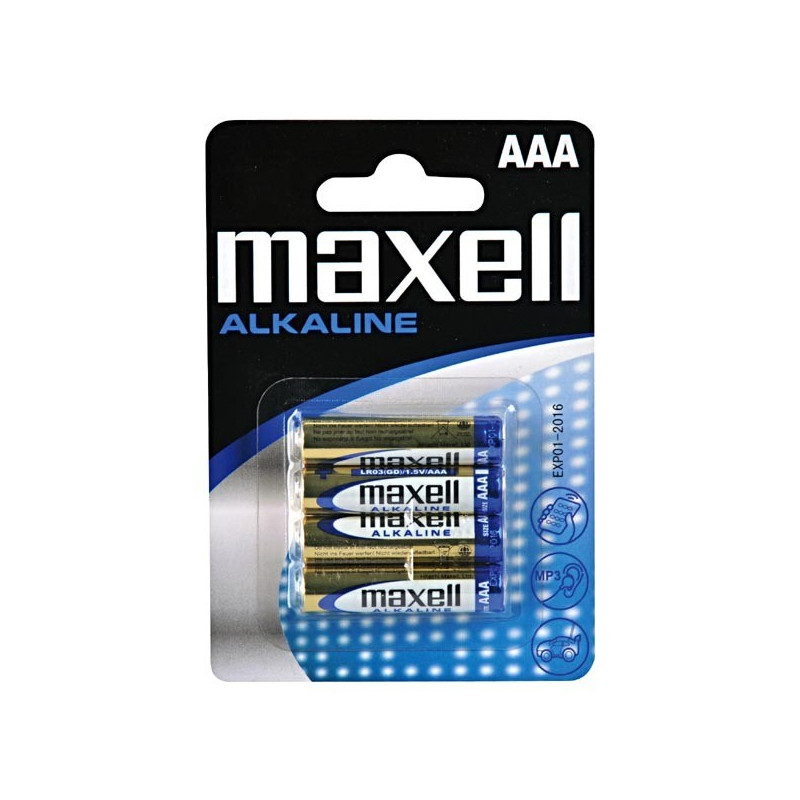 Maxell LR03 AAA baterie (4ks)