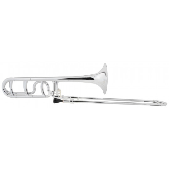 Classic Cantabile MardiBrass plastový Bb/F-Quartpozoun – stříbrný