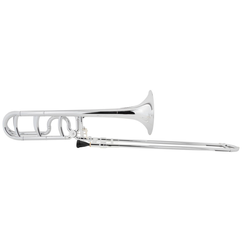 Classic Cantabile MardiBrass plastový Bb/F-Quartpozoun – stříbrný