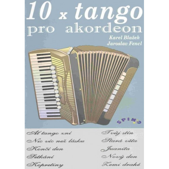 10x tango pro akordeon - Karel Blažek