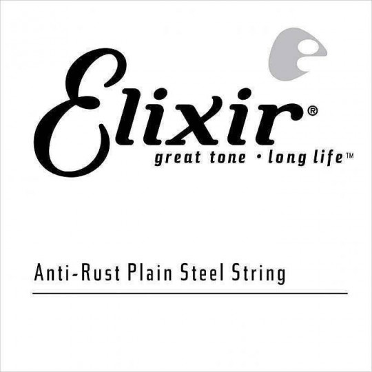 Elixir Anti-Rust plain steel jednotlivá struna .010