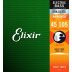 Elixir sada strun pro elektrickou baskytaru;  .045"-.105; ocelové; NanoWeb coating.