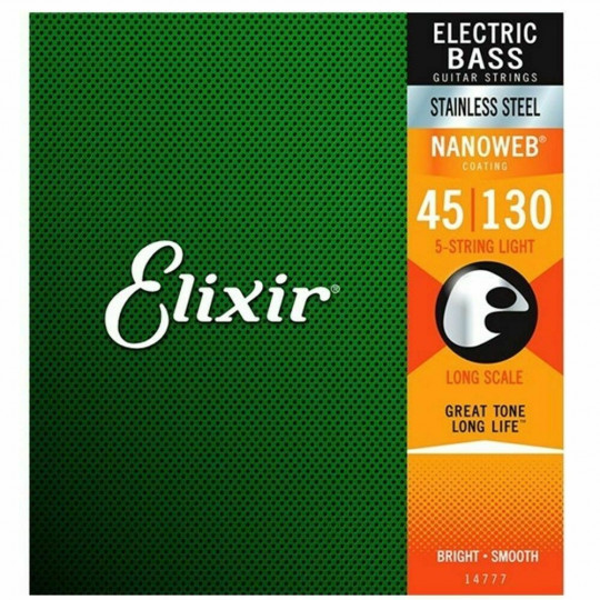 ELIXIR el. bass-5 45 - 130 struny na baskytaru
