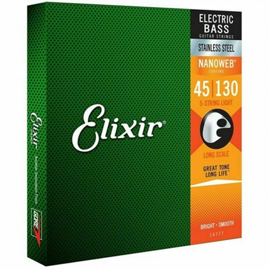 ELIXIR el. bass-5 45 - 130 struny na baskytaru