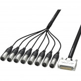 Alva AO25-8XPro3 analog multi-core cable D-Sub 25 XLR