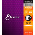 Elixir struny pro 12-ti strunnou akustickou kytaru; bronze; .010 - NanoWeb coating