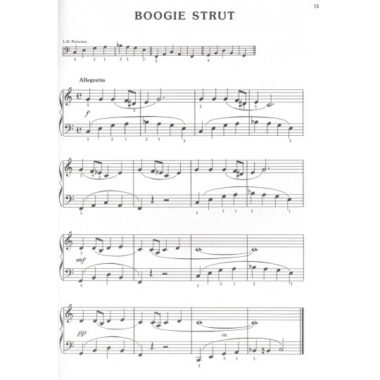 Easy Boogie Book 2 / 14 originálních skladbiček pro klavír