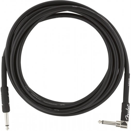 Fender Professional series instrument cable angled 10ft