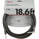 Fender Professional series instrument cable angled 18,6ft