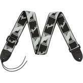 Fender MONO STRAP - BLK/LT GREY/DK.GREY