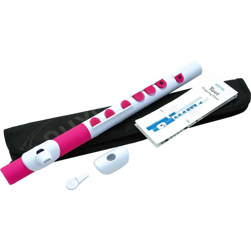 NUVO TooT 2.0 White/Pink with keys