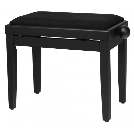 Proline klavírní stolička černá matná